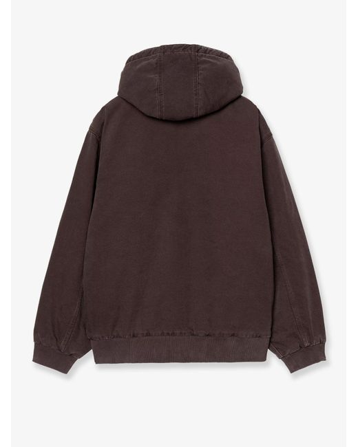 Carhartt Brown Og Active 'Dearborn' Organic Cotton Jacket for men