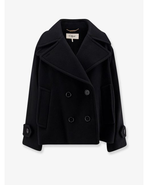 Peacoat di Chloé in Black