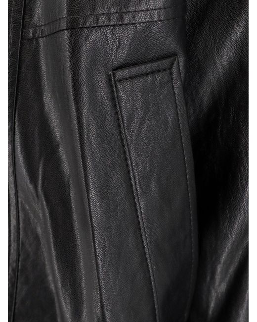 DUNST Black Vegan Leather Jacket