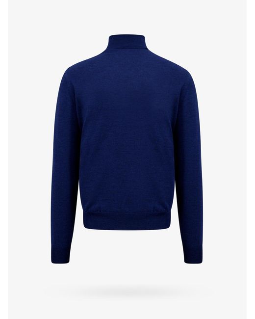 NUGNES 1920 Blue Sweater for men