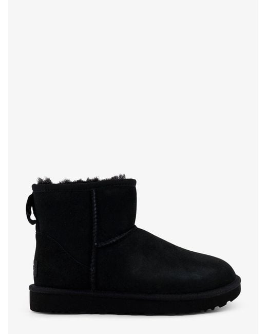 Ugg Black Classic Mini Ii Suede Boots