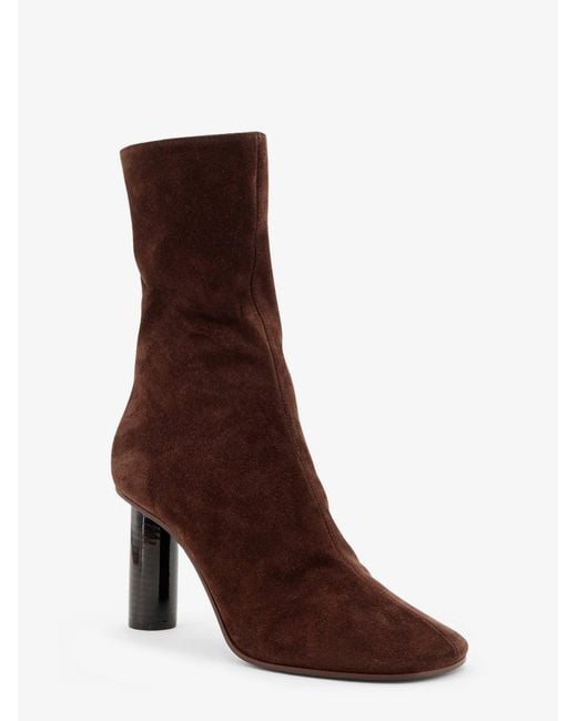 Paris Texas Brown Alice Suede Ankle Boots