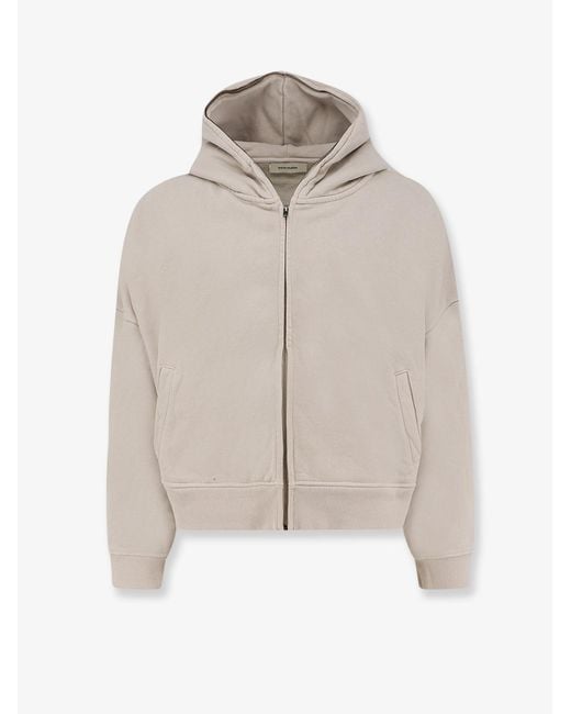 Entire studios White Eternal Zip Cotton Sweatshirt