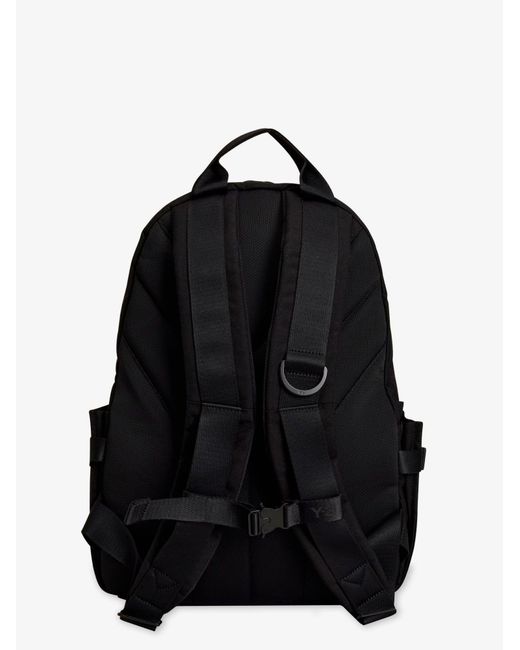 Y-3 Black Y-3 Stapl Backp Nylon Backpack for men