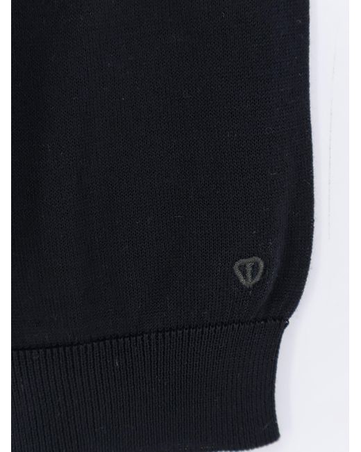 Seven Gauge Blue Lyocell Cardigan for men