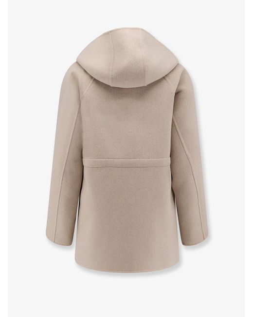 Fendi White Virgin Wool Coat
