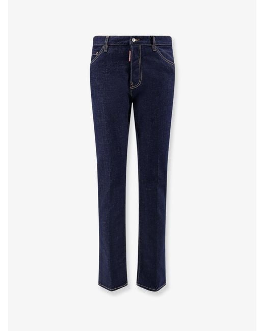 DSquared² Blue Cool Guy Jeans With Contrasting Stitching for men