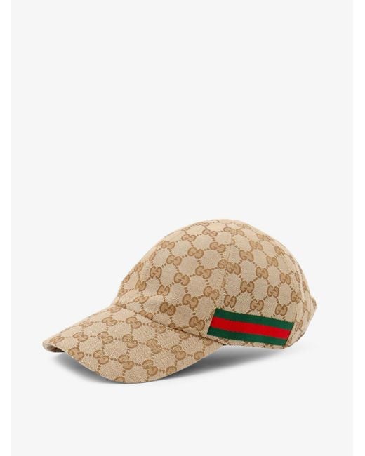 Cappello Baseball di Gucci in Natural da Uomo