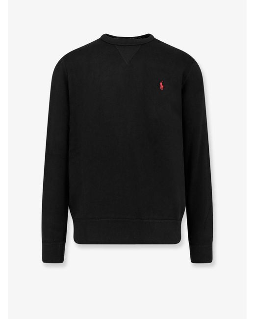 Polo Ralph Lauren Black Sweaters Cotone Poliestere for men
