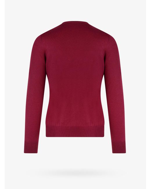 Maglia Basica di NUGNES 1920 in Red da Uomo