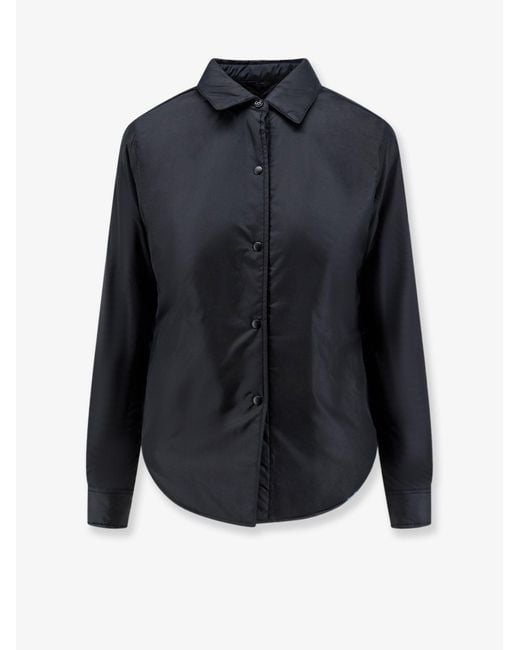 Aspesi Blue Glue Nylon Shirt Jacket