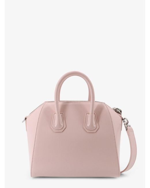 Givenchy Pink Antigona Mini Leather Shoulder Bag