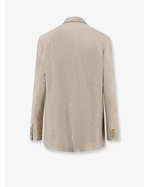 Alysi Natural Corduroy Blazer