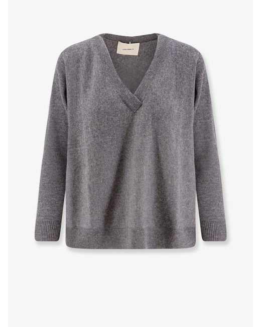 Lisa Yang Gray Kenny Cashmere Sweater
