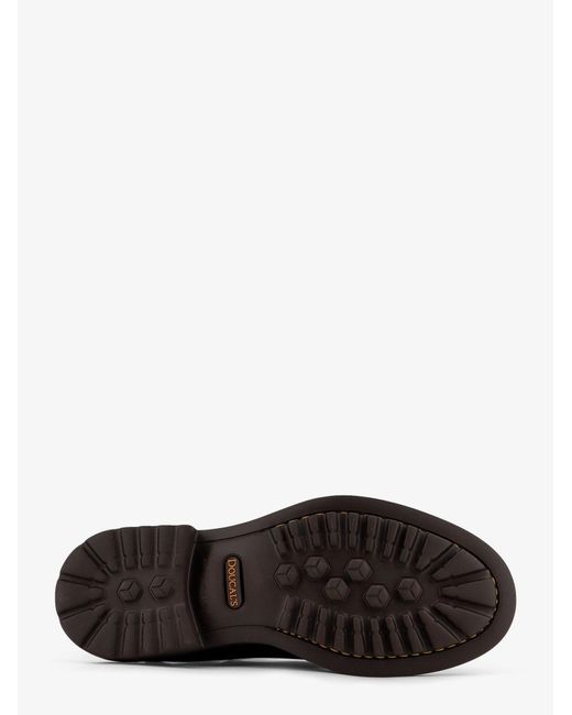 Doucal's Black Beatles Leather Boots for men