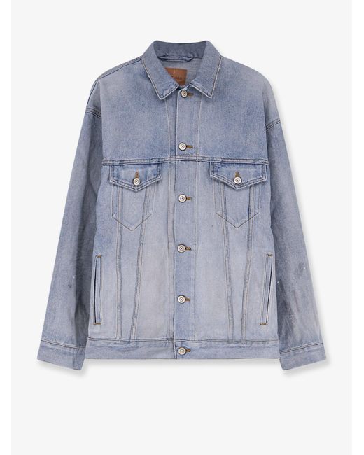 Balenciaga Blue Washed Out Denim Jacket