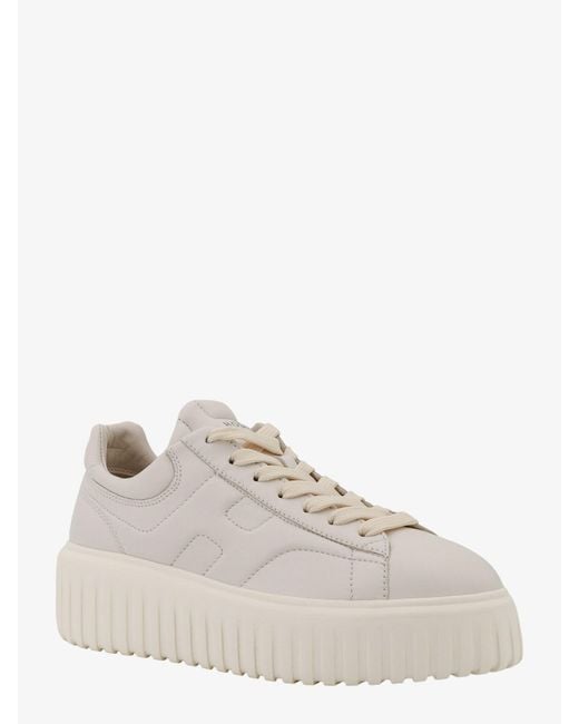 Hogan White H-stripes