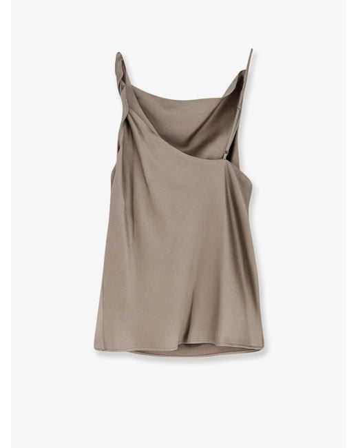 Alysi Natural Satin Top