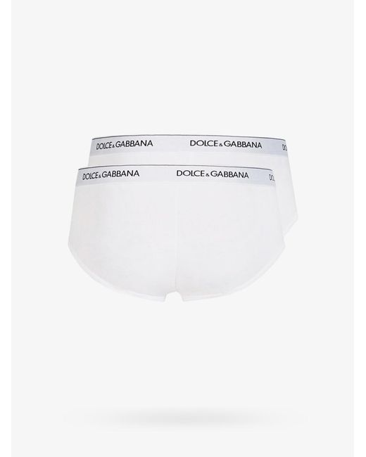 Dolce & Gabbana White Slip for men