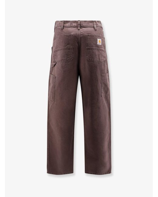 Carhartt Brown Single Knee Pant Jeans for men