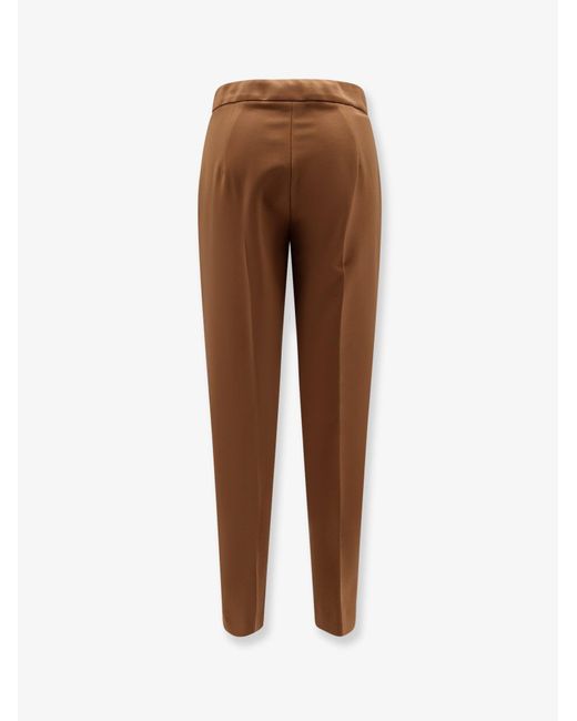 Max Mara Brown Pegno Trousers