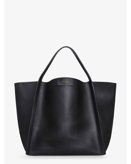 Céline Black Cube Leather Handbag