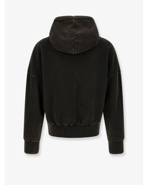 Entire studios Black Cotton Eternal Zip Hoodie