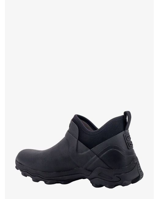 Givenchy Black Rubber Ankle Boots for men