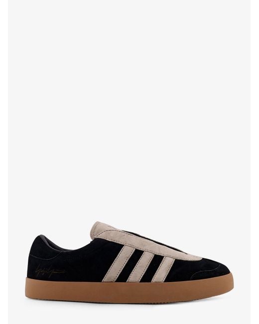 Y-3 White Gazelle Suede Sneakers With Engraved Logo On The Side for men
