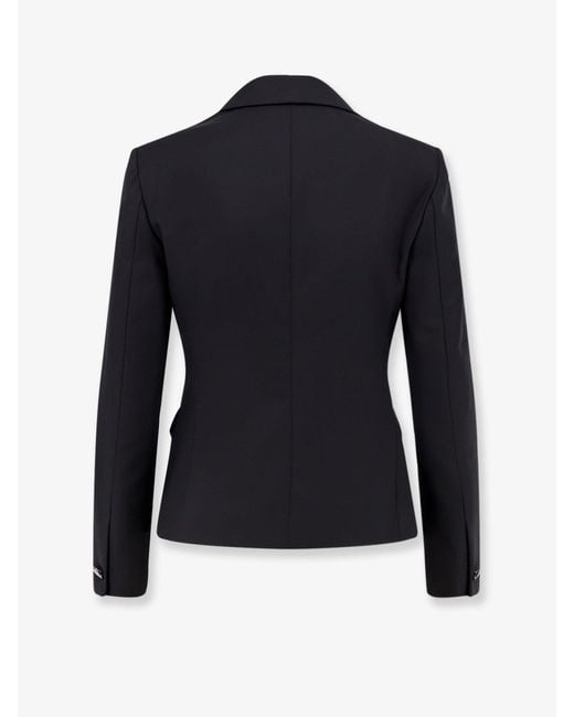 Tagliatore Blue Daria Virgin Wool Blend Blazer