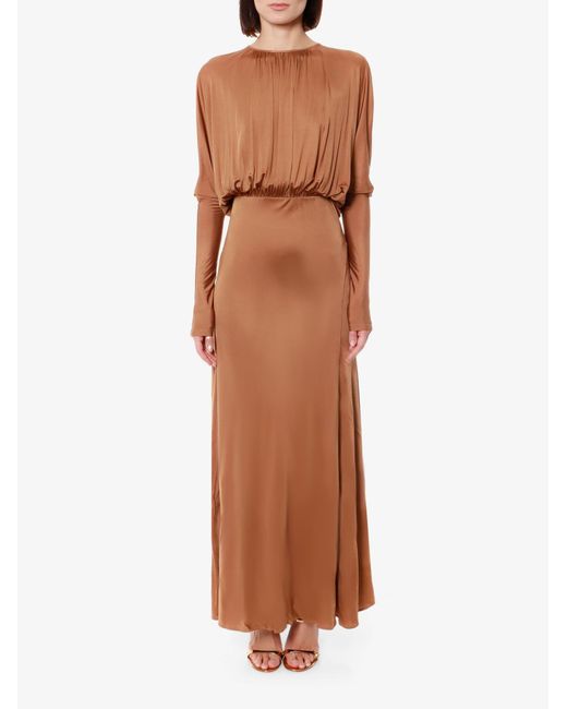 Semicouture Brown Dress