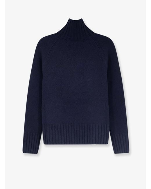 Max Mara Blue Smmmantova Wool And Cashmere Sweater