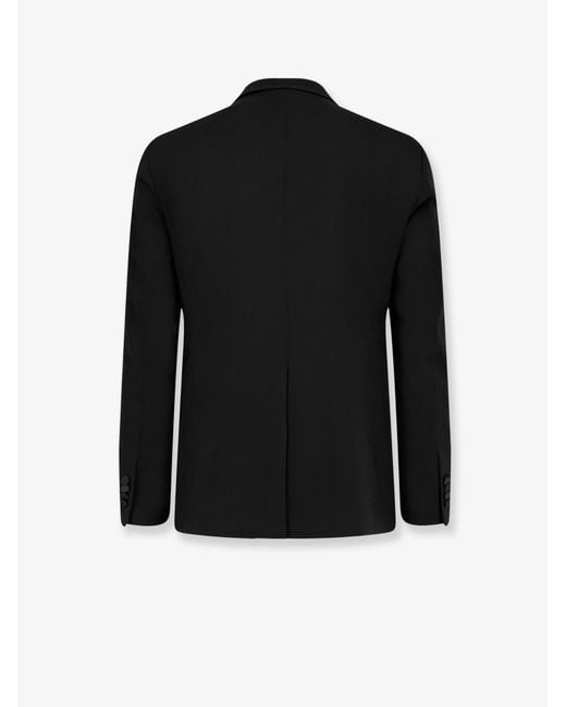 Tagliatore Black Dresses Lana Vergine for men