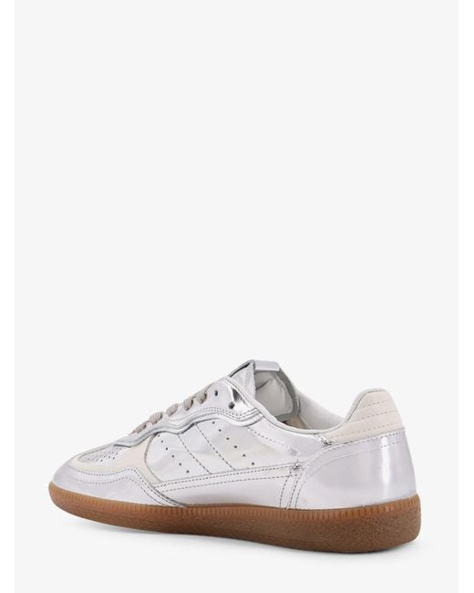 Alohas White Tb.490 Leather Low-Top Sneakers
