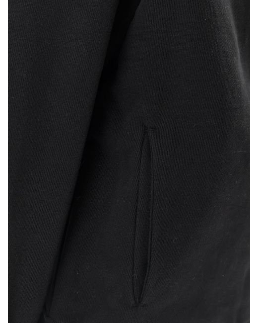 Entire studios Black Slim Zip Up Cotton Hoodie