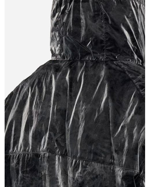 Y-3 Black Y-3 Marble Nylon Jacket for men