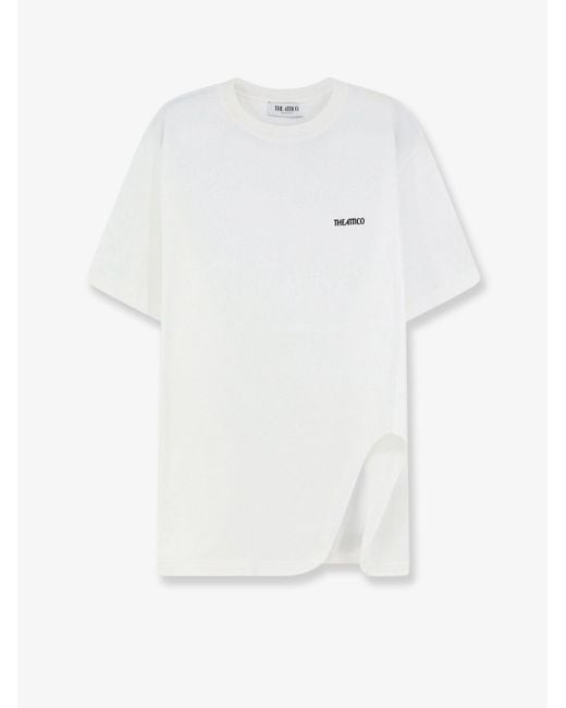 The Attico White Cotton T-Shirt