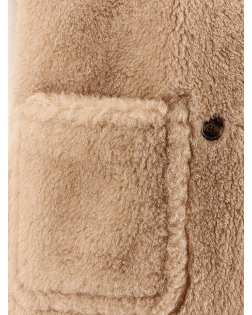 Max Mara Natural Mxacavallo Alpaca, Cashmere And Silk Cape
