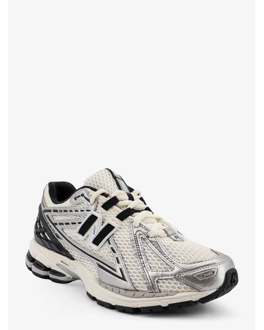 New Balance White 1906 Mesh Sneakers With Side Logo