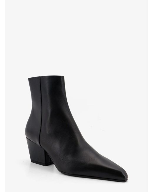 Paris Texas Black Jane Ankle 60 Leather Boots