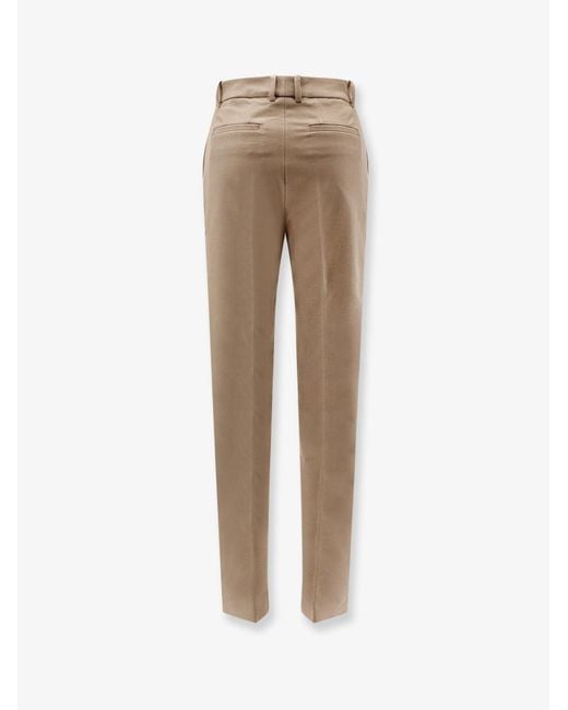 Joseph Natural Viscose And Stretch Cotton Trousers