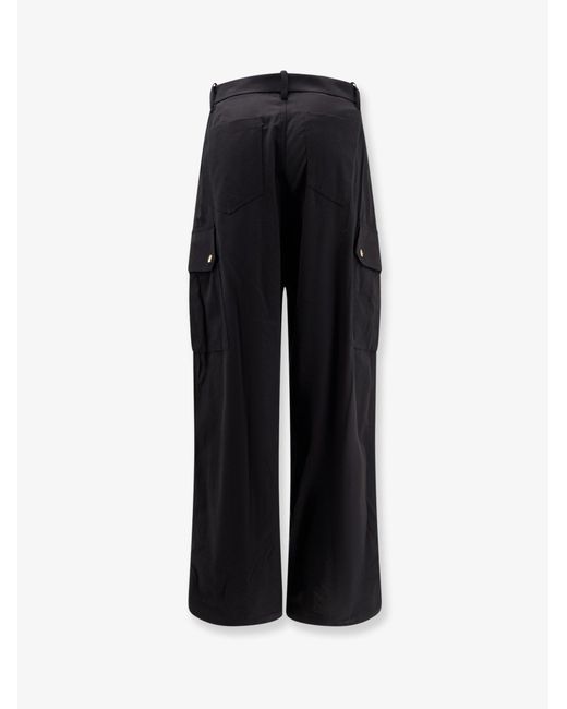 Pinko Blue Rosalin Cotton Trousers