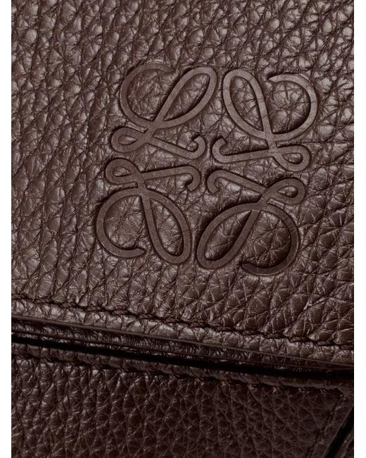 Loewe Brown Puzzle Bag Leather Shoulder Bag for men