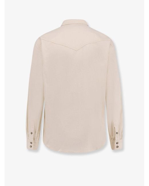 Lardini Natural Denim Shirt for men