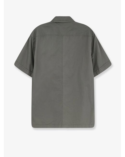 Dolce & Gabbana Gray Shirts Cotone for men