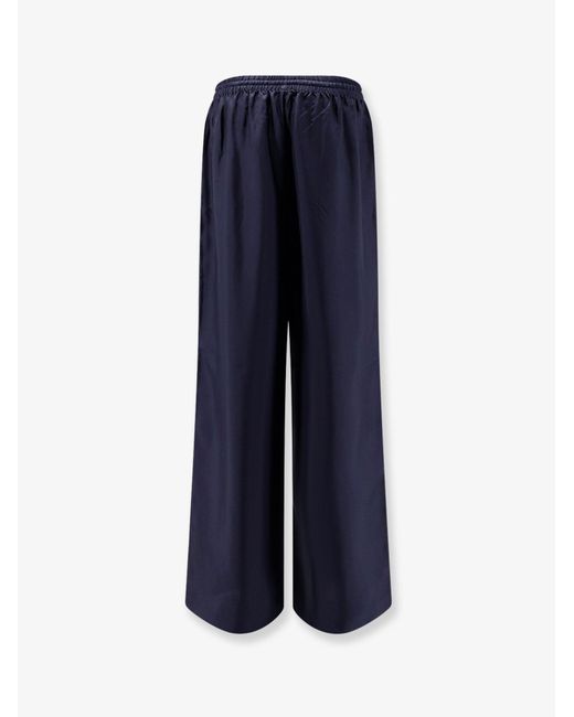 Rohe Blue Silk Trousers