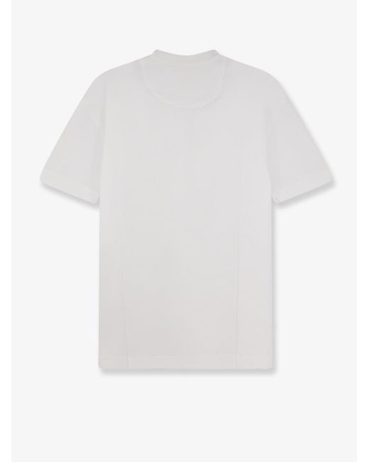NUGNES 1920 White Cotton T-Shirt for men