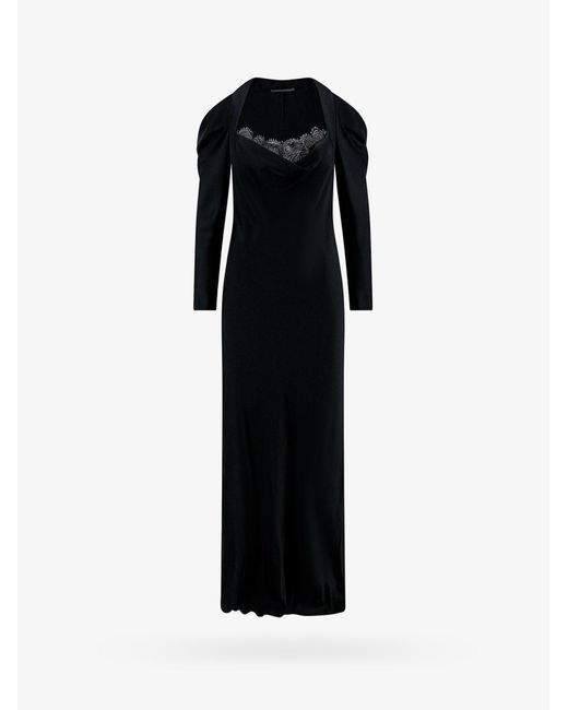 Alberta Ferretti Black Dress