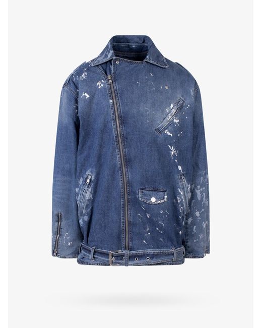Martine Rose Denim Jacket in Blue for 