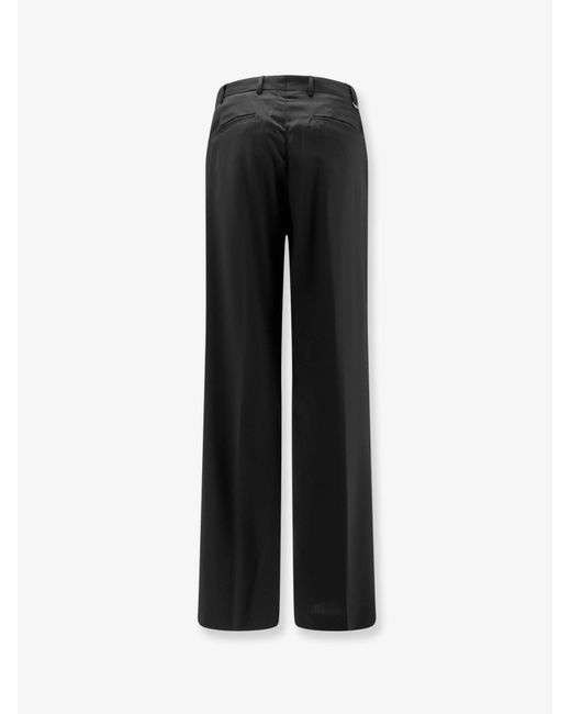 PT Torino Black Edge Quindici Virgin Wool Trousers for men